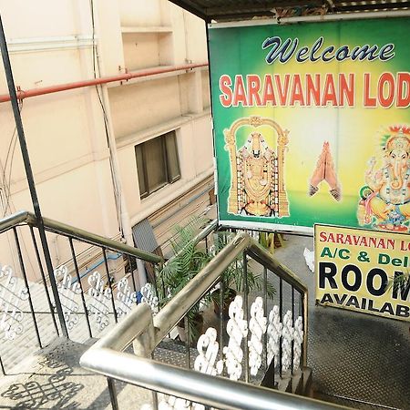 Saravanan Lodge Chennai Exterior foto